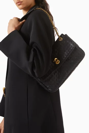 Madison Shoulder Bag in Lambskin Leather