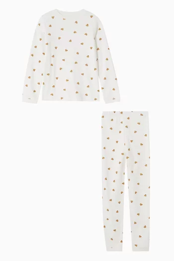 Heart Pyjamas Set
