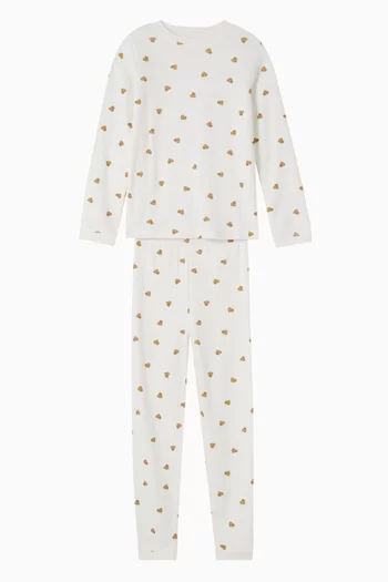 Heart Pyjamas Set