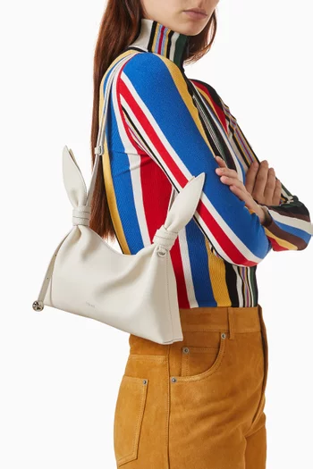 Mini Scarf Bag in Leather