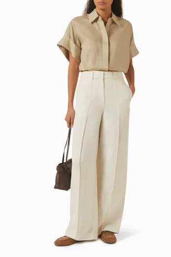 Justi Oversized Shirt in Ramie