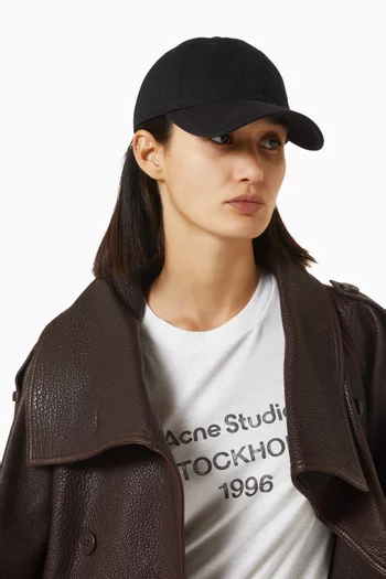 Logo Cap in Organic Cotton Twill