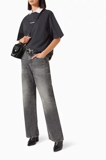 2021F Flared Jeans in Denim
