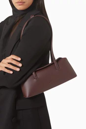 Mini Chrystie Shoulder Bag in Vegan Leather