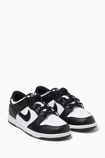 Dunk Low Sneakers in Leather