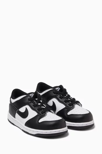 Dunk Low Sneakers in Leather