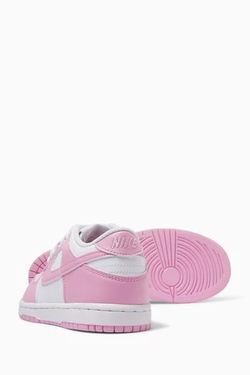 Dunk Low Sneakers in Leather