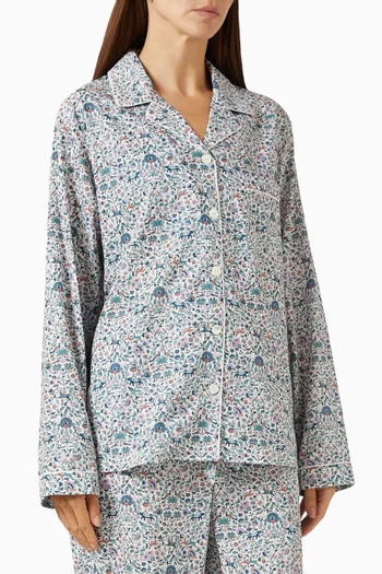 Imran Long Relaxed Pyjama Set in Tana Lawn™ Cotton