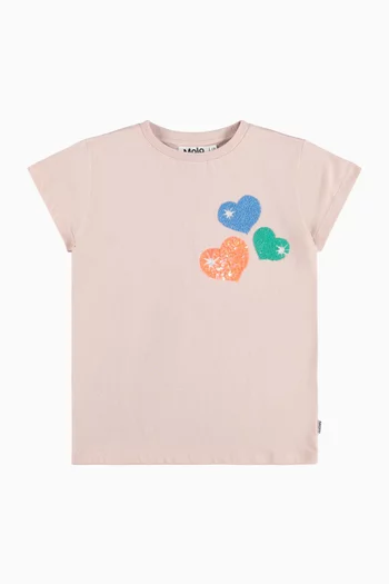 Ranva Hearts T-shirt in Cotton