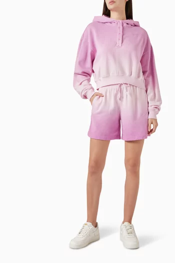 Phoenix Henley Hoodie in Fleece