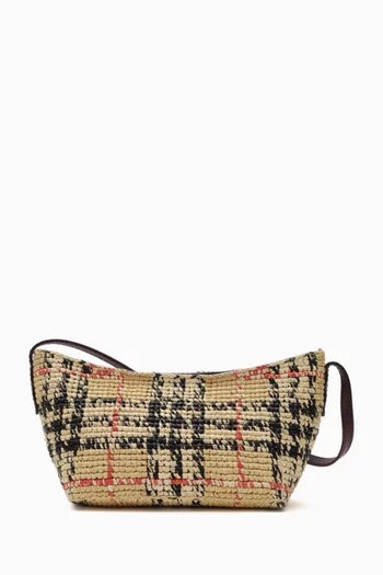 Margate Baguette Bag in Raffia
