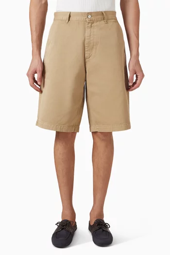 Twist-seam Chino Shorts in Cotton