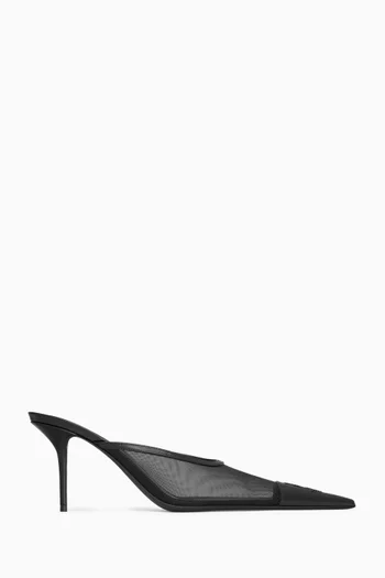 Renée 75 Mules in Mesh