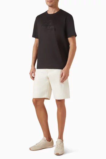 Nautical Interlock T-shirt in Cotton