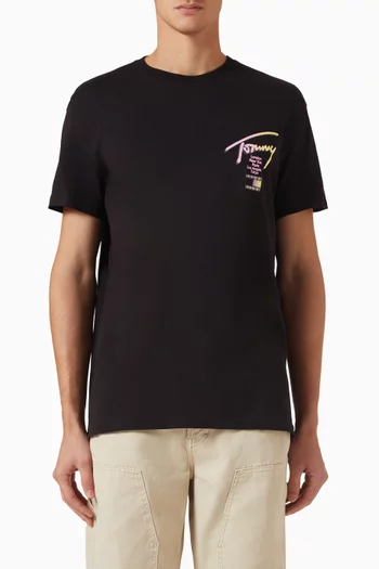 Graphic-print T-shirt in Cotton-jersey