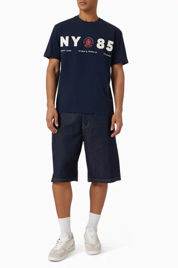 Logo Printed T-shirt in Cotton