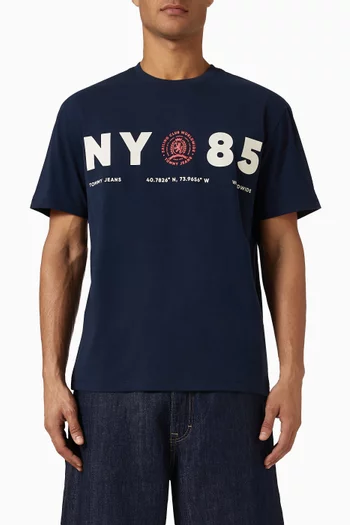 Logo Printed T-shirt in Cotton
