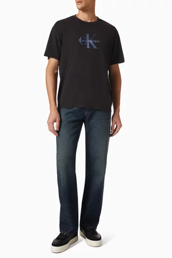 Graphic Logo-print T-shirt in Cotton