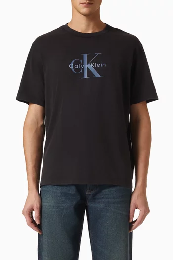 Graphic Logo-print T-shirt in Cotton