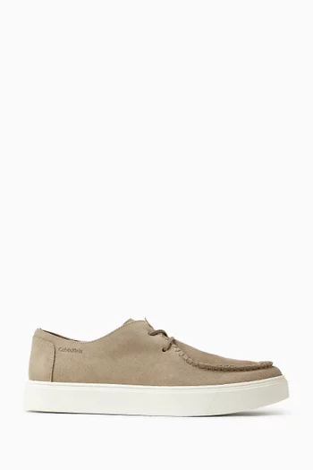 سنيكرز هايبرد كلين بطبقة محاكة على المقدمة شمواه