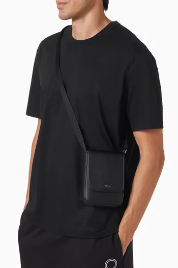 Logo Crossbody Phone Wallet Bag