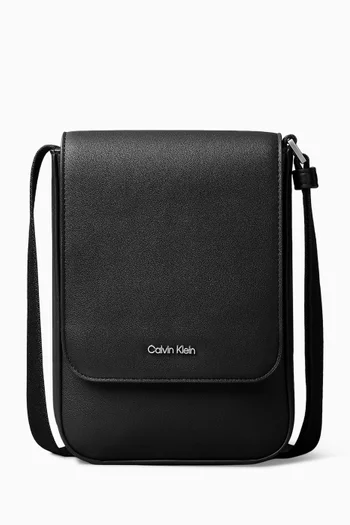 Logo Crossbody Phone Wallet Bag