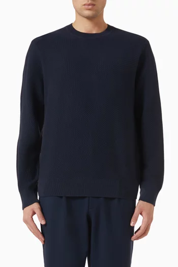 Crewneck Sweater in Cotton