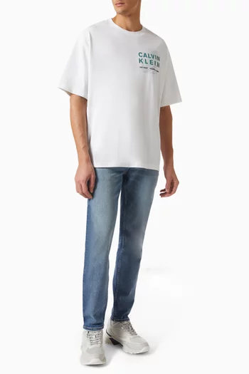 Graphic-print T-shirt in Cotton