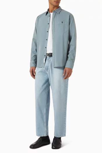 Jacob Boxy T-shirt in Cotton