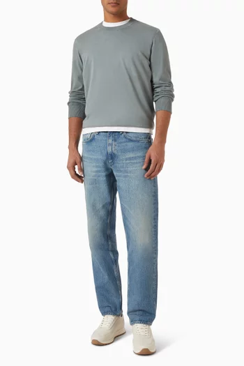 Washed Supima Sweater