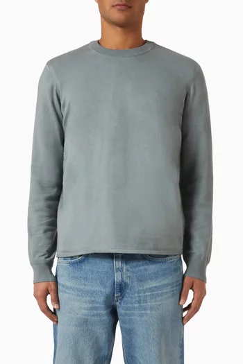 Washed Supima Sweater