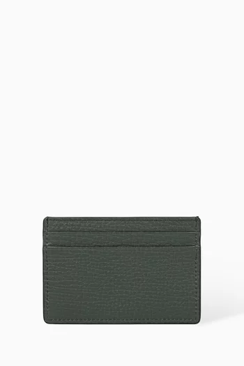 Flat Card Holder in Ludlow Leather