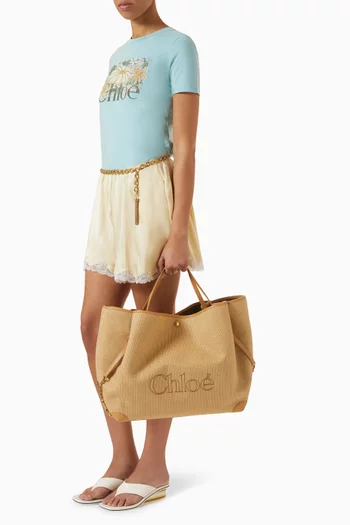 Large Clover Double-carry Bag