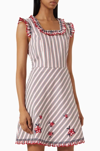 Velan Mini Dress in Cotton-blend