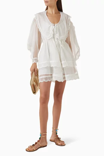 Lior Mini Dress in Silk