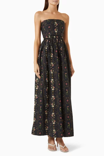 Lienzo Noche Maxi Dress in Cotton