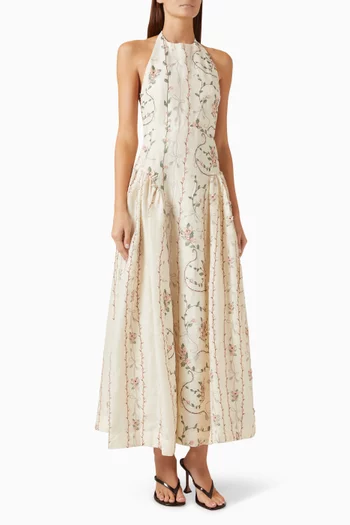 Balsa Navegante Dress in Linen