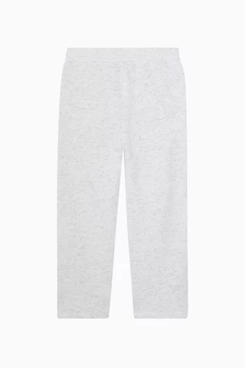 Logo Sweatpants in Cotton Fleece
