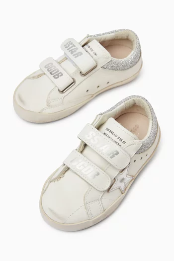 Old School Sneakers in Leather