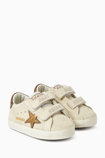 Baby School Sneakers in Suede