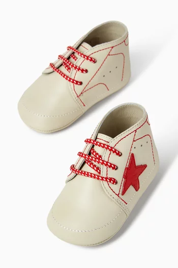 New Born Sneakers in Leather