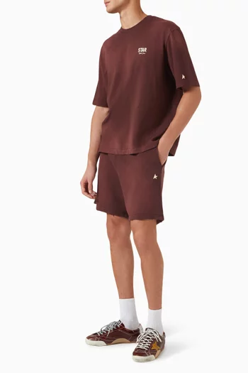 Unisex Wide Leg Shorts in Cotton