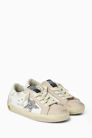 Junior Super-Star Sneakers in Leather