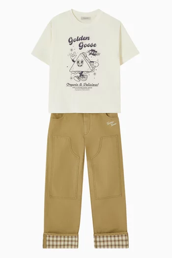 Chino Pants in Cotton Canvas