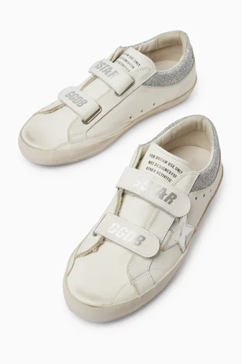 Old School Sneakers in Leather