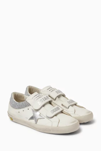 Old School Sneakers in Leather