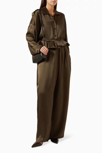 بلوزة بودين حرير