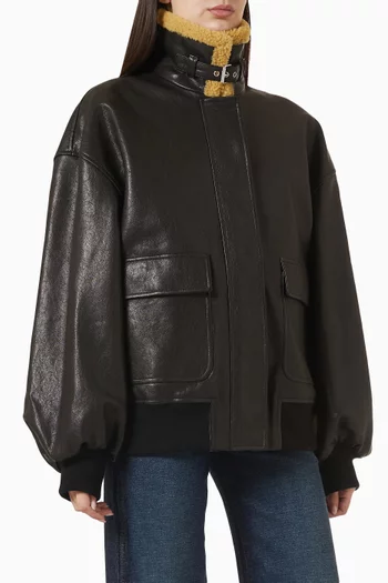 Sandor Jacket in Grained Nappa Leather