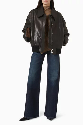 Aimee Jacket in Grained Nappa Leather