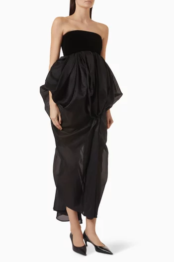 Bronte Dress in Silk Organza